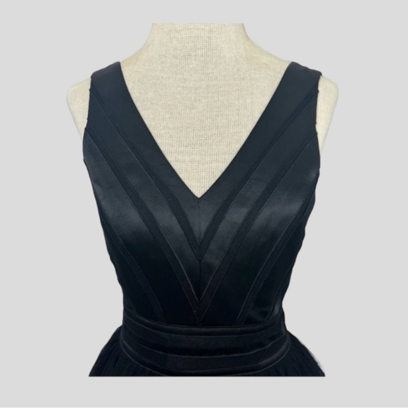 Ark & Co | Women’s Black Tulle Dress Size Small MIDI - Picture 2 of 4